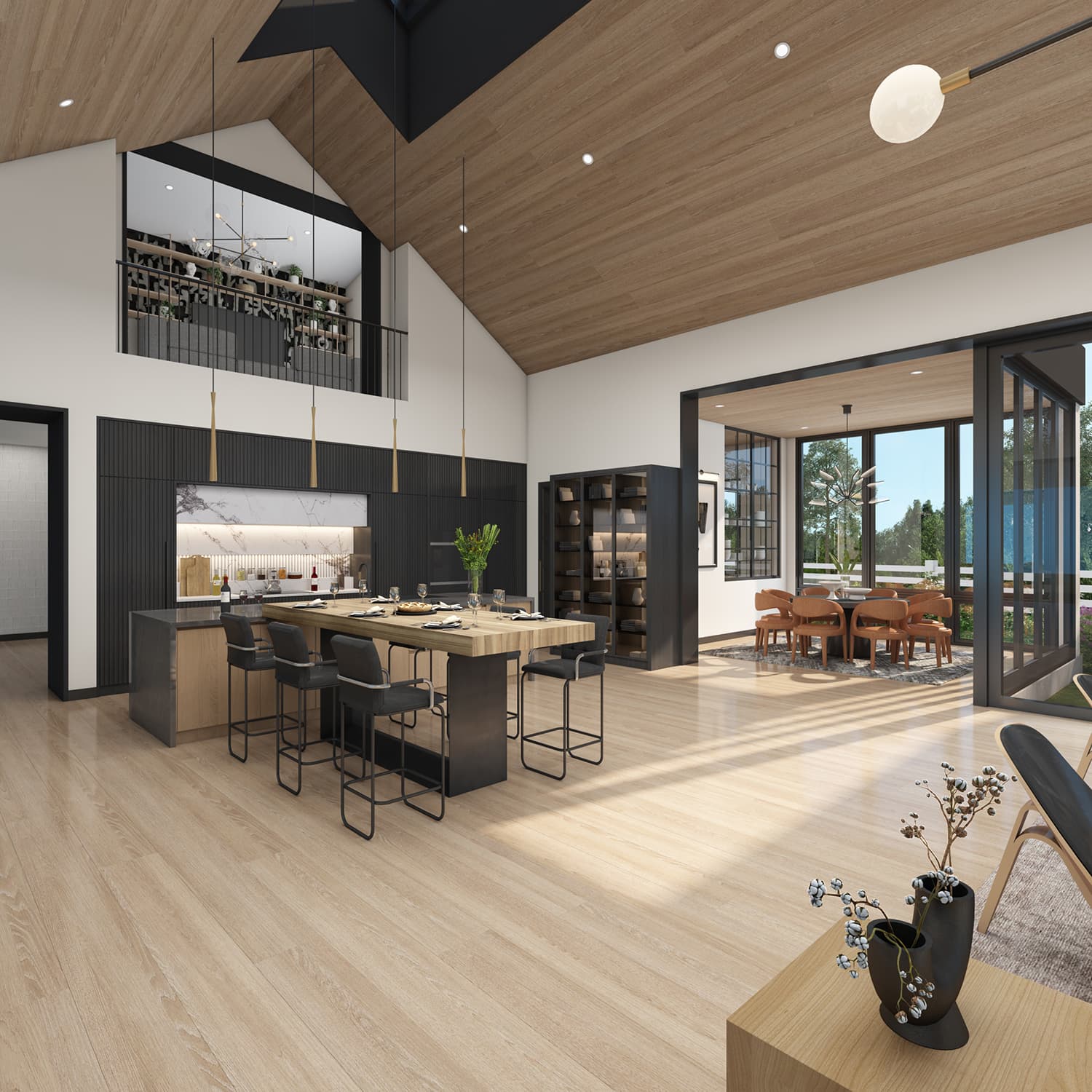 Rendering of the Vista Road interior