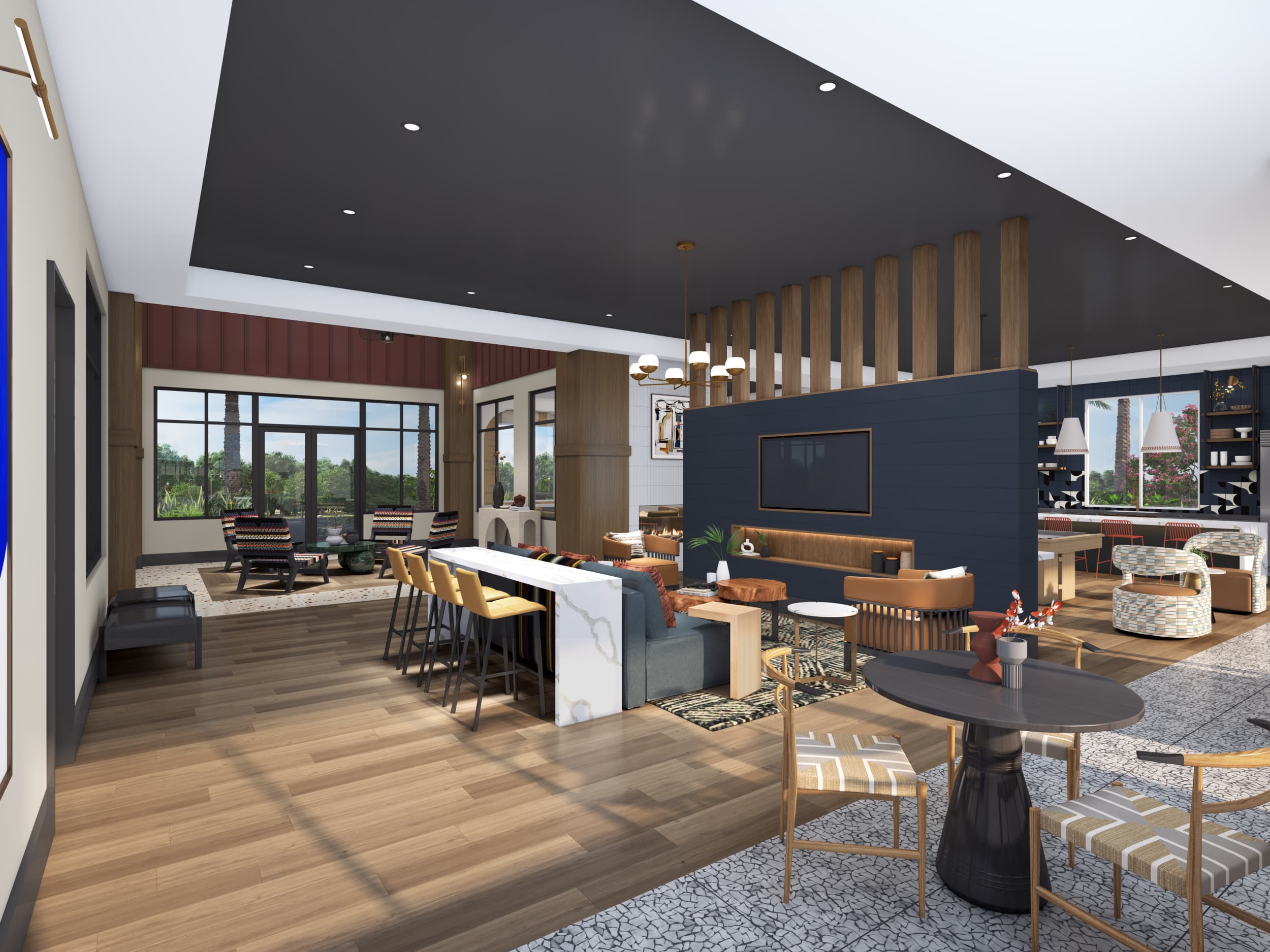 Rendering of the Casa Grande interior