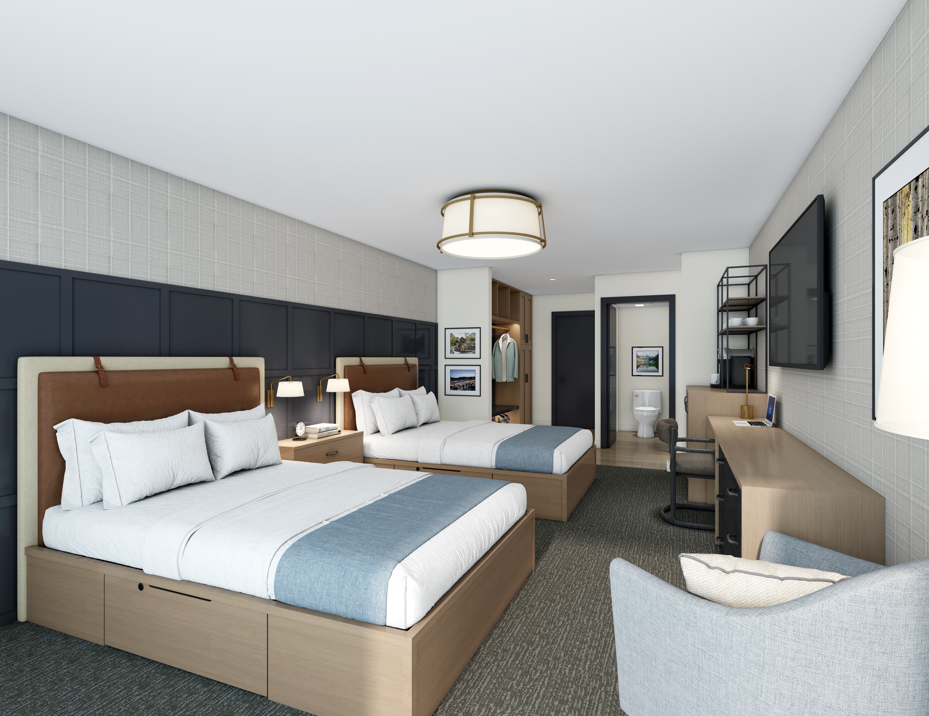 Rendering of the Stonebridge Inn interior