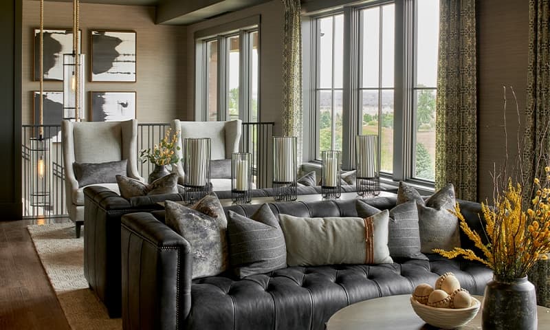 Clubhouse interior designed by Studio 10